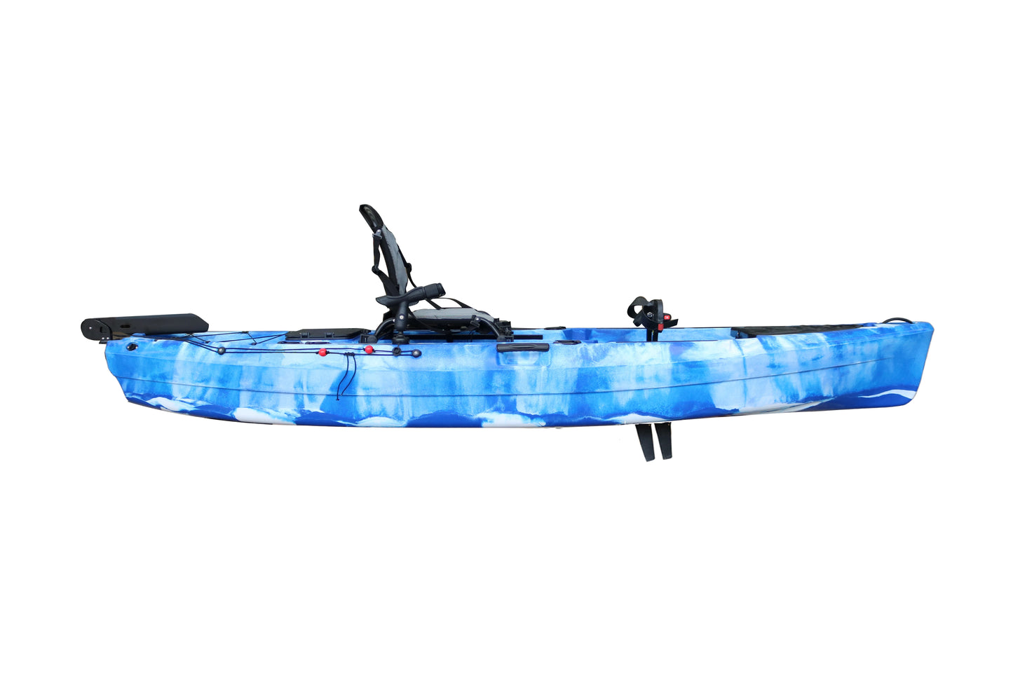 11.6 ft Sit on Top Kajak Hobby Bike Flap Pedal Kayak