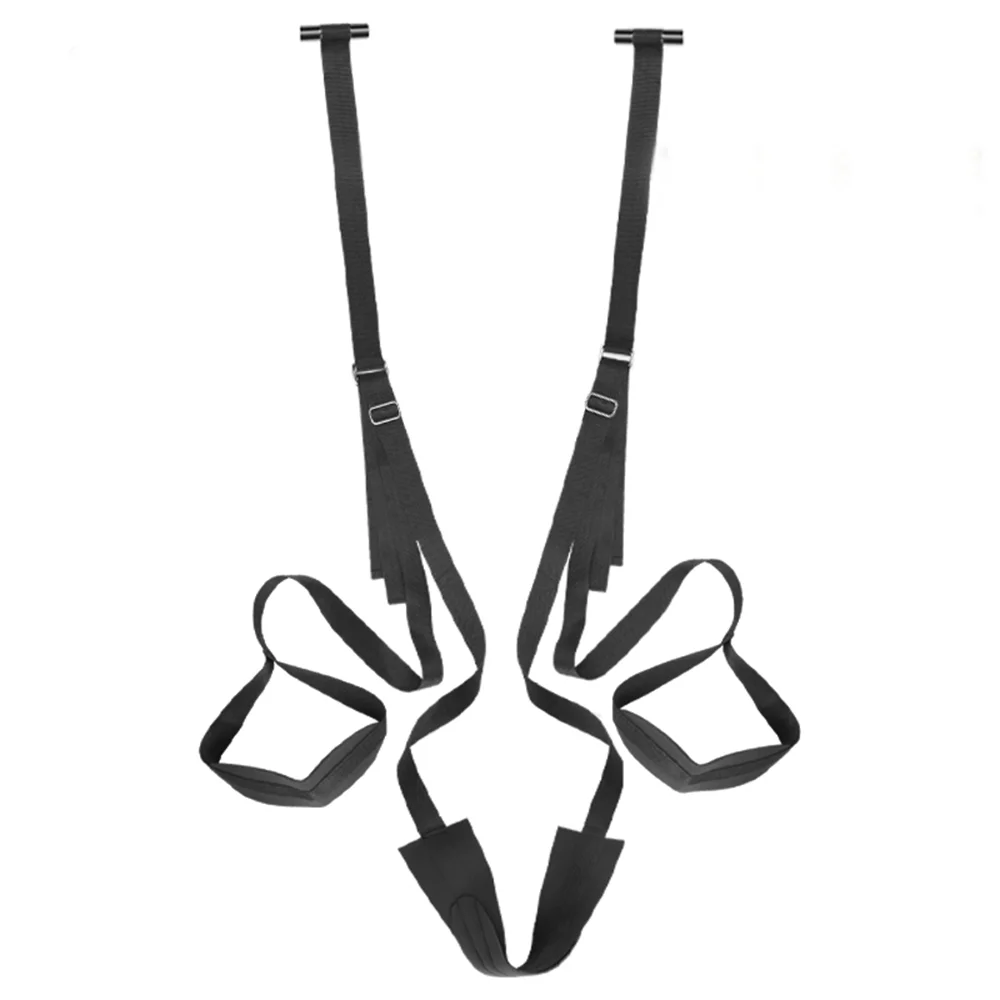 Sex Swing Hanging Door Swing Sex Bondage Adjustable Handcuffs Leg Adult Swing Sex Furniture for Couples Adult Sex Toys