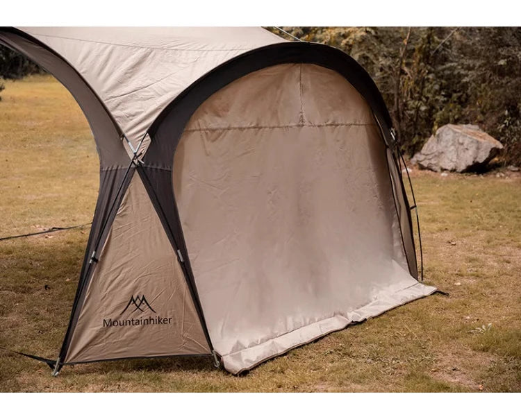 MOUNTAINHIKER Outdoor With Windows Tent 8-10Person Camping Dome Tents Light Luxury Round Big Canopy Large Awning Pergola Tent