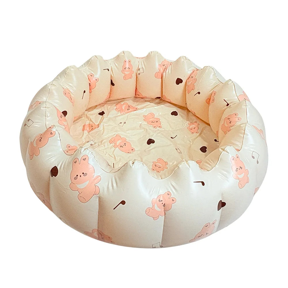 Diameter 90cm Inflatable Pit Balls Pool Baby Toys Fashion Retro Thickened Protable Swimming Pool Toys For Children Summer Toy