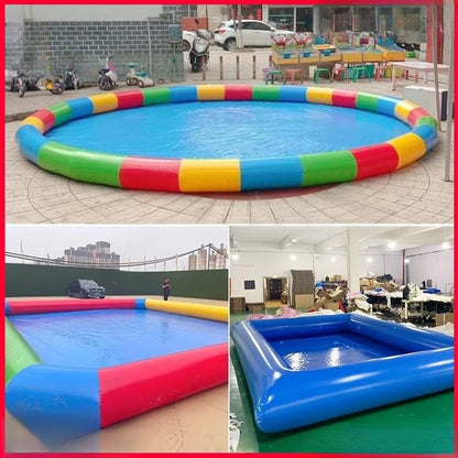 Hot Sale Large Colorful PVC Inflatable Water Swimming Pool / Inflatable Adult Swimming Pool for Sale Inflatable Pool for Event