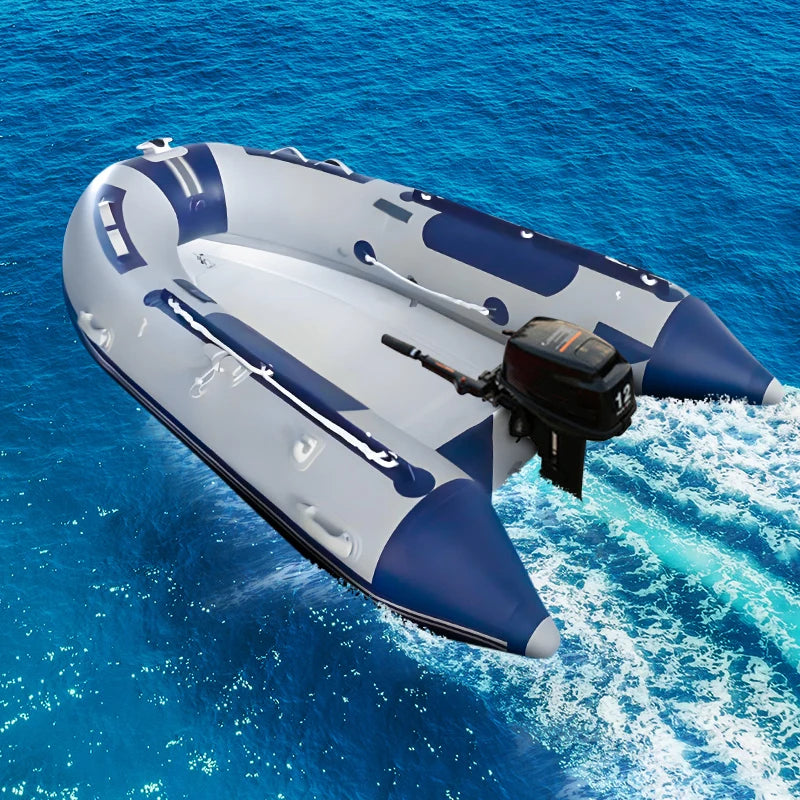 9ft-13ft Outdoor Drifting Rib Boat 300 390 Semi-Rigid Aluminum/Hypalon/PVC Inflatable Dinghy Orca