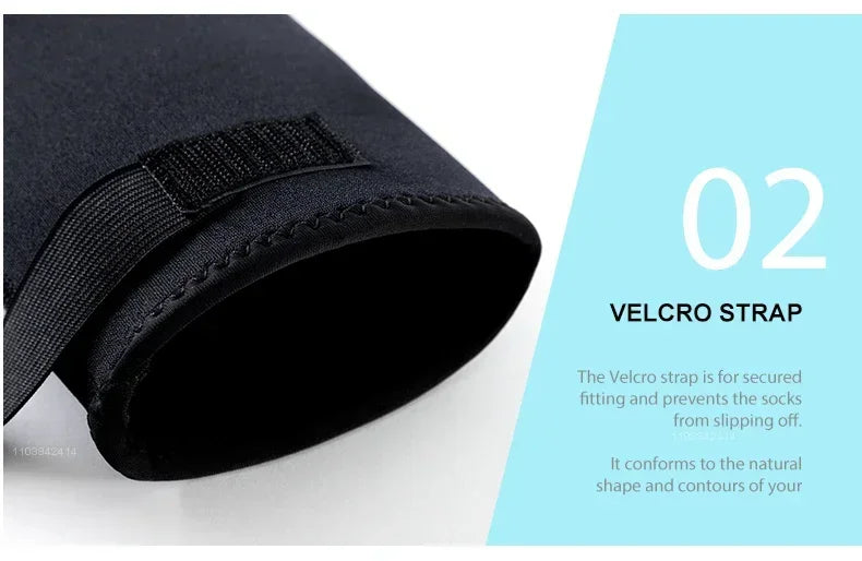 3mm Neoprene Socks Wetsuit Shoes Non Slip Surf Swim Fins Socks Warm Beach Boots for Snorkeling Diving Water Sports