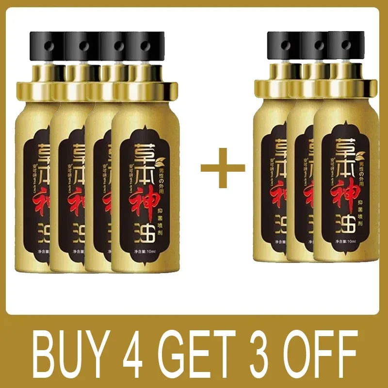 Adult Sex Products. Men's Topical Sprays Are Not Numb