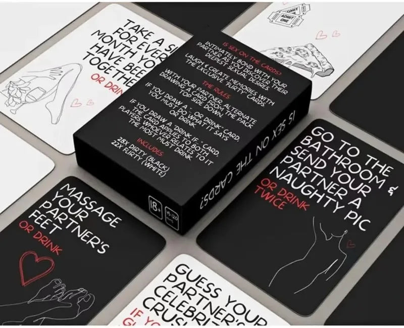 English Adult Sexual Position Cards Role Playing Games Bedroom Commands Sex Toys for Couples 18+ Erotic Products  Sex Toys