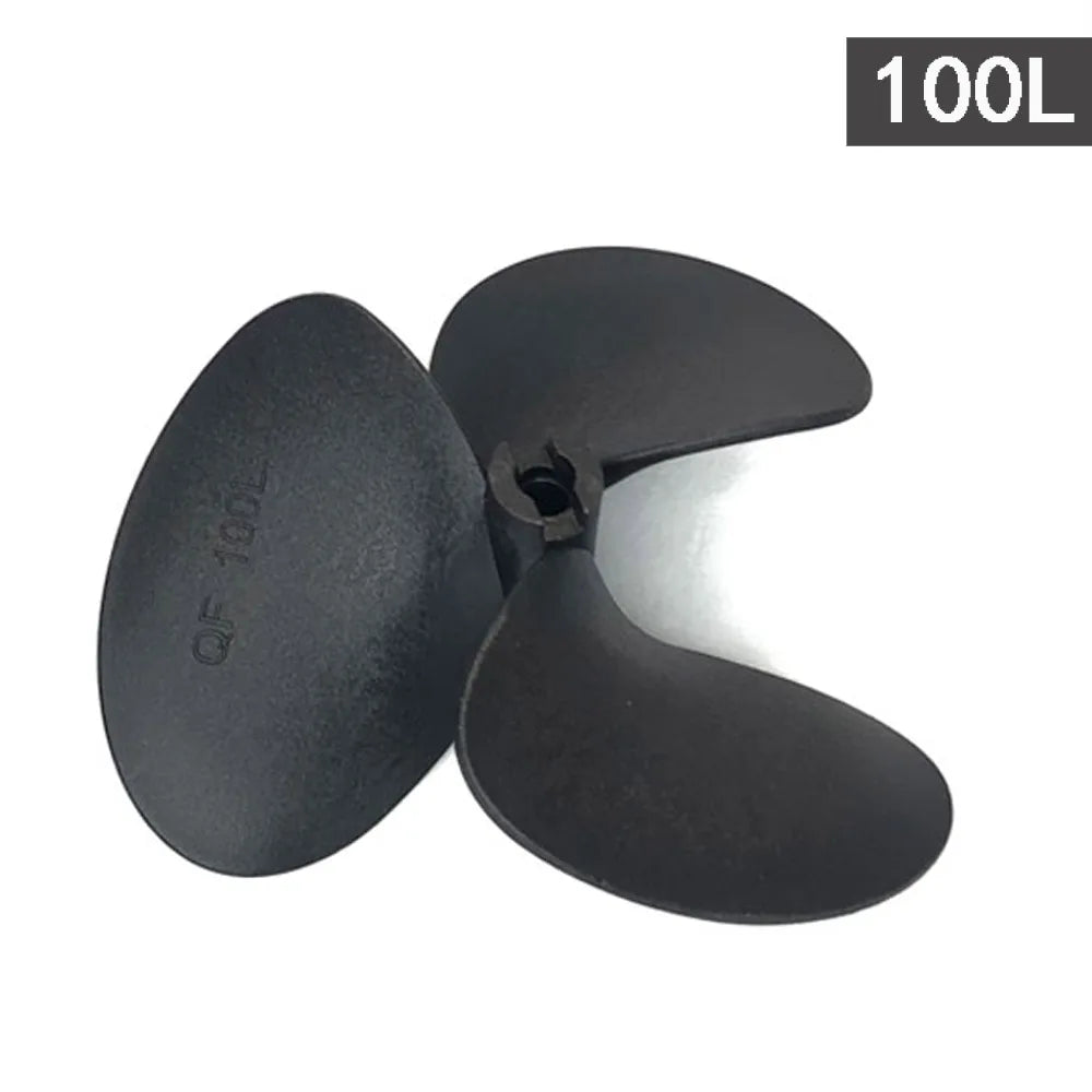 YSIDO 70mm 80mm 90mm 100mm CW/CCW 5.0mm Three Blades Paddle Propeller for RC Boat Simulated Ship Underwater Drone