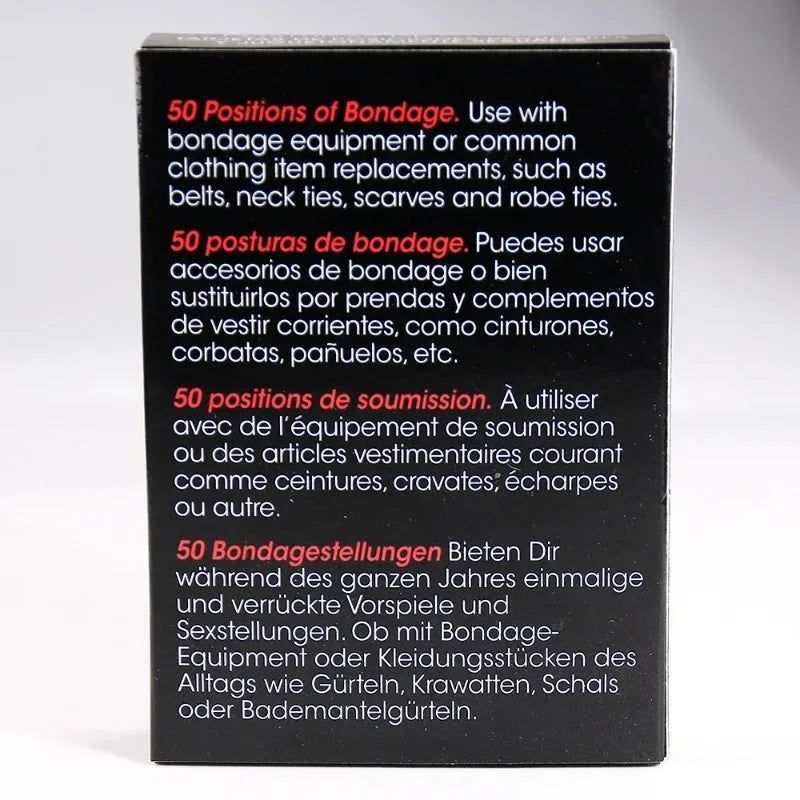 English Adult Sexual Position Cards Role Playing Games Bedroom Commands Sex Toys for Couples 18+ Erotic Products  Sex Toys