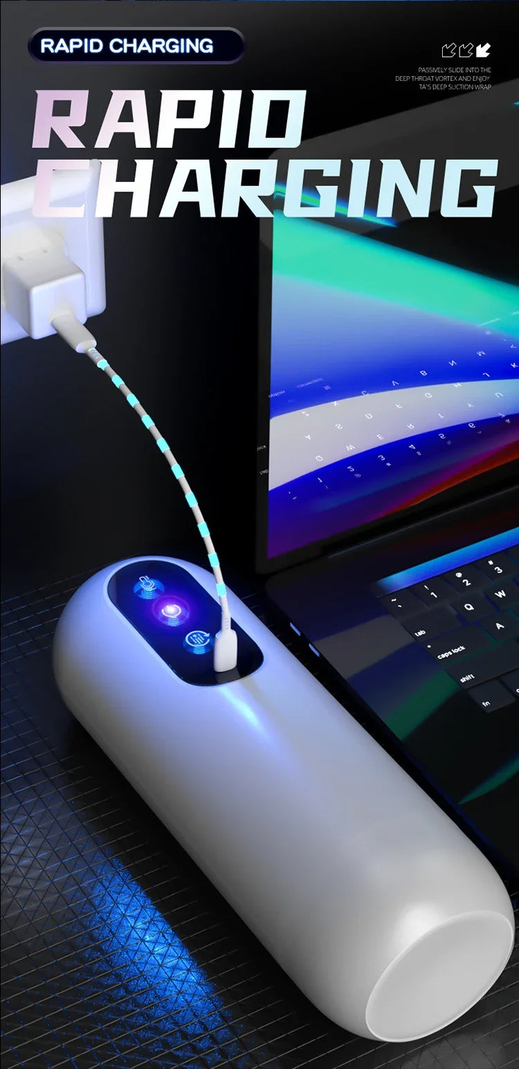 Adult products: Male masturbator, masturbation cup for masturbators, self-retractable rotating toy, pull-out airplane cup