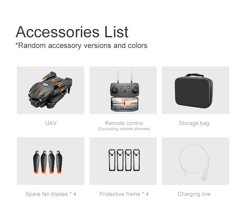 VIVO D88 Drone 8K Aerial HD Dual Camera Photography Intelligent Obstacle Avoidance Brushless Motor 5G WIFI GPS Return VR Drone