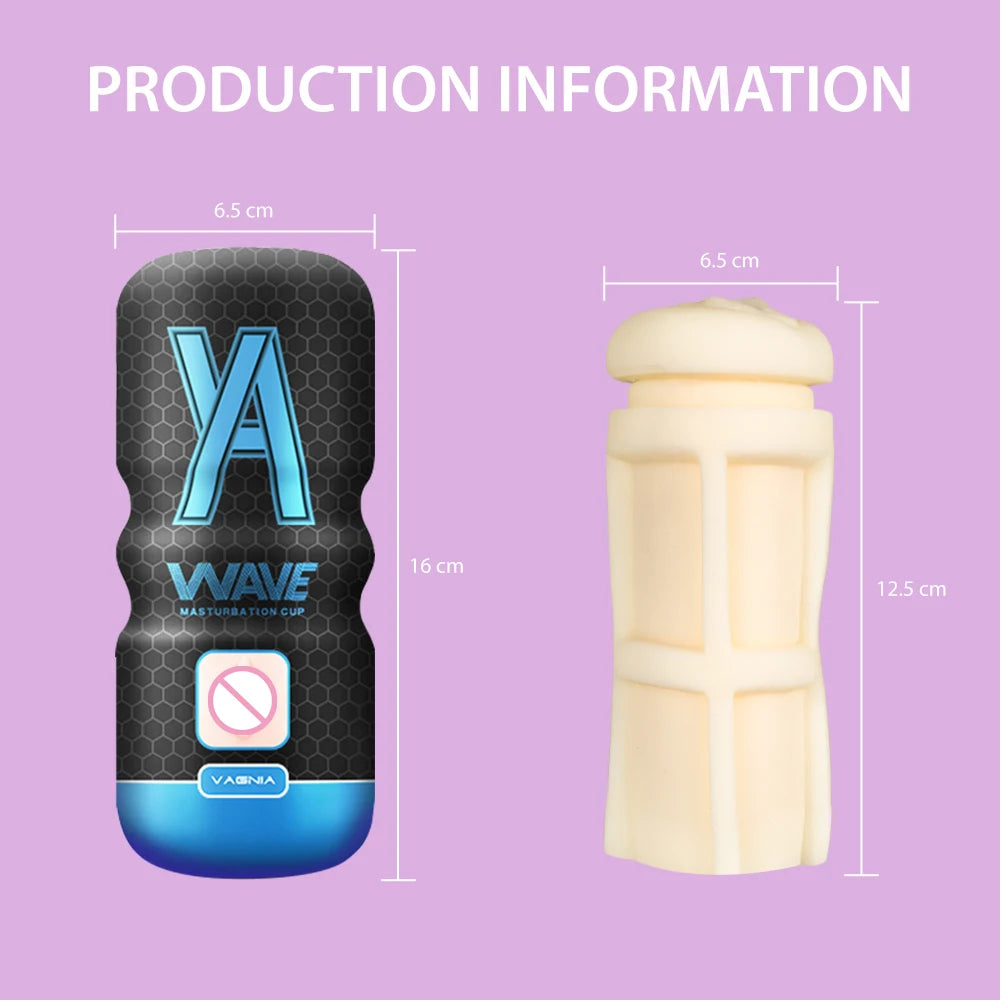 Powerful Sucking Masturbation Cup Realistic Anal Vagina Pocket Pussy Blowjob Massager Male Masturbator Sex Toys for Men 18+ Toys