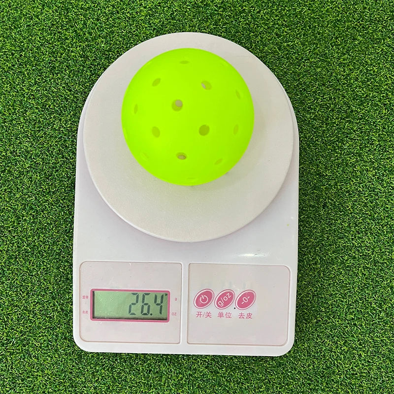 1/3pcs Pickleball Balls Outdoor 48Holes Training Pickleball Accessories 74mm Standard Pickle Balls For Training Competition