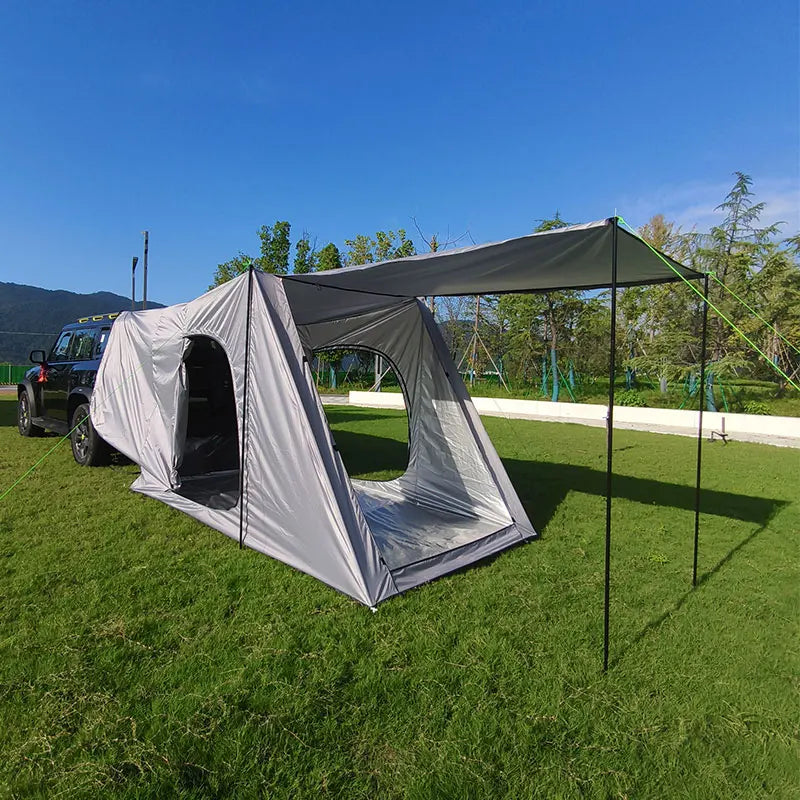 Camping Tent For 6 Person, Car Camping Accessories Including Nail, Outer Bag, Tent For SUV Hatchback Camping For Fishing, Hiking