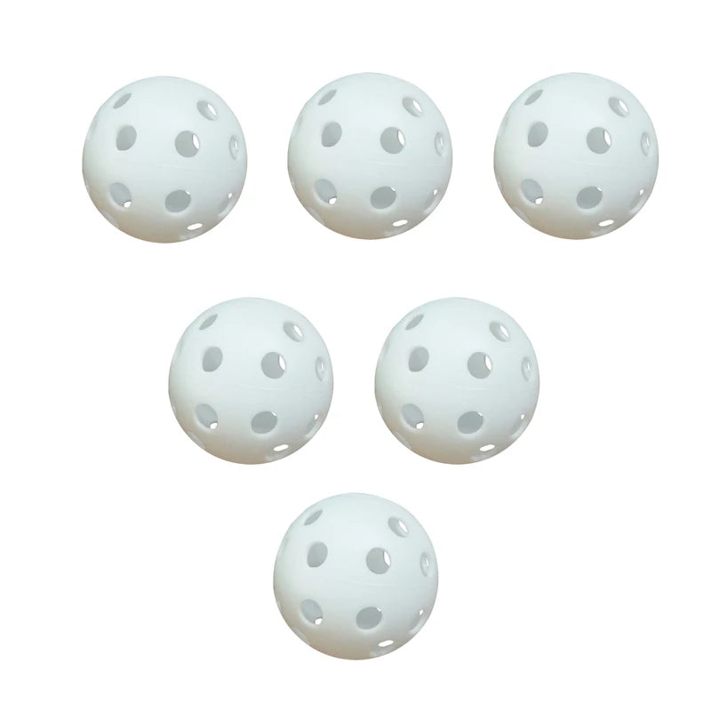 3/6/12pcs Indoor Pickleball Balls 26 Holes Colorful and Durable Pickleballs 72mm Training Ball Practice Competition Pickleball