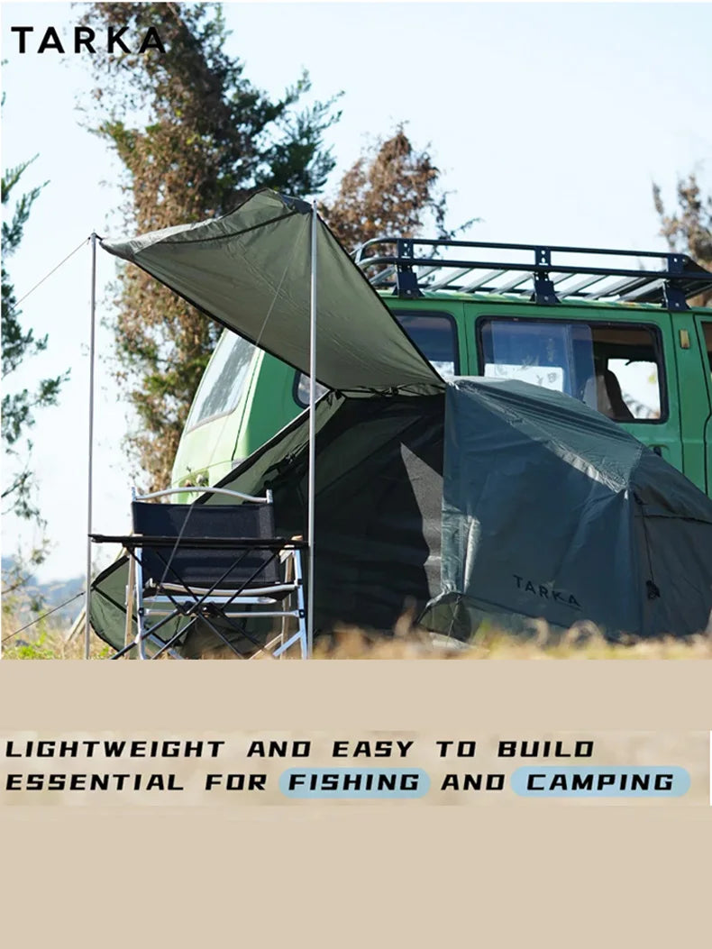 TARKA Camping Bed Tent Set  Inner Outer Tent for Wild Hiking Portable Solo Outdoor Camping Shelter One Person Tent ﻿