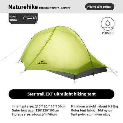 Naturehike Star Trail EXT Hiking Tent Outdoor Camping Overnight Rainstorm Protection Wild Camping Tent