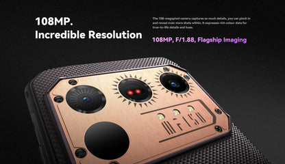 IIIF150 Raptor Rugged Phone 6.8” 120Hz 12GB+256GB Telephone Smartphone 108MP Camera 10000mAh Cell Phone Smartphon 4G Android 13