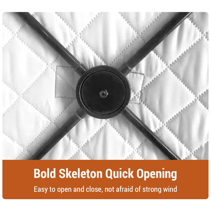 Easy Set-up Winter Fishing Tent Ice Fishing Tent Portable Ice Fishing Shelter Waterproof & Windproof Winter Fishing Equipment