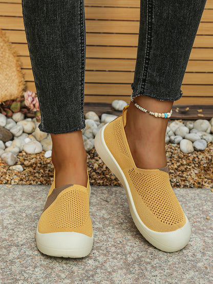 Women's shoes summer 2026  Single Shoes Dual-Tone Breathable Design Petite Fragrance Style Comfortable Footwear shoes woman