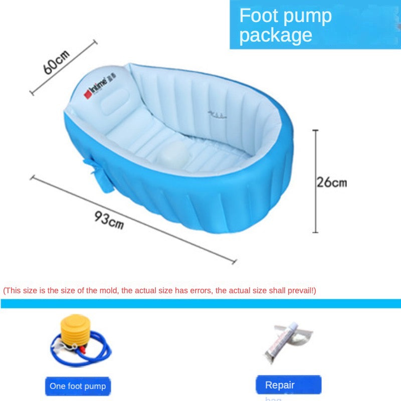 inflatable bathtubs, large-sized thickened non-adult swimming pools, baby water basins