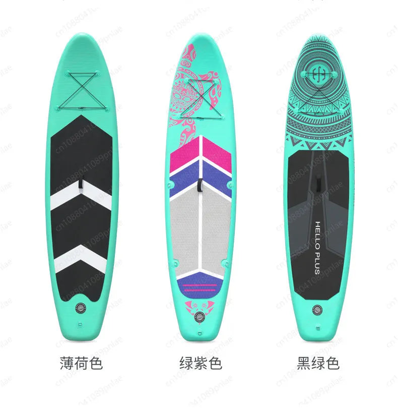 Double Layer Inflatable SUP Paddle Board - Racing Stand Up Paddleboard for Adults, Professional Water Surfboard