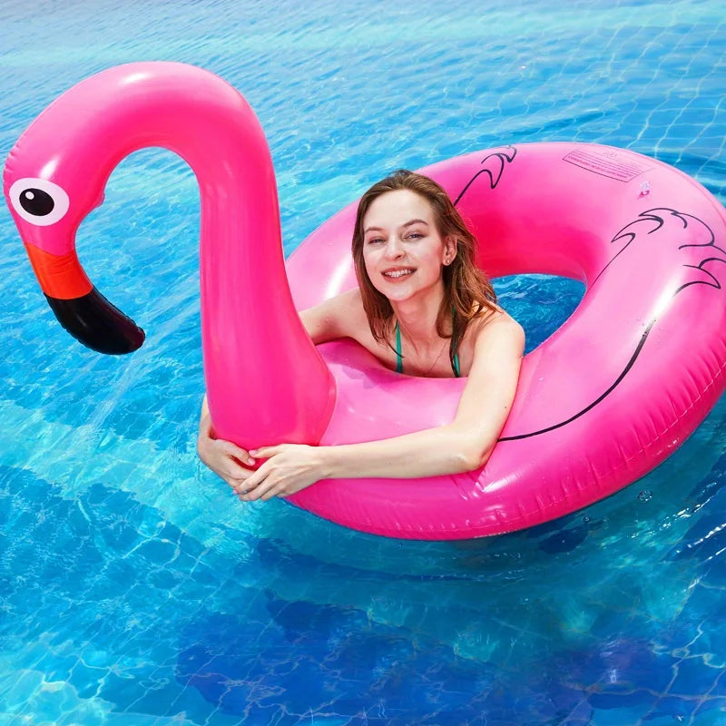 Inflatable Flamingo Pool Float for Adults - Perfect for Pool Parties&Relaxation,outdoor，waterplay，gift，swimming，beach toy