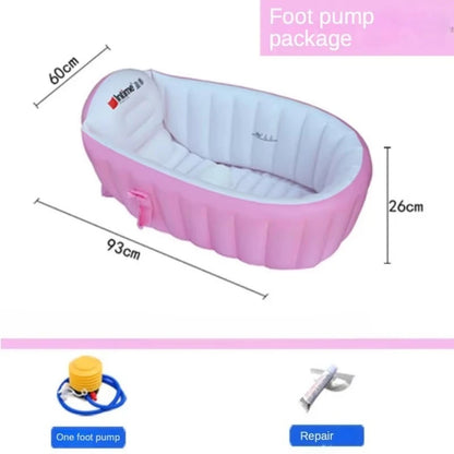 inflatable bathtubs, large-sized thickened non-adult swimming pools, baby water basins
