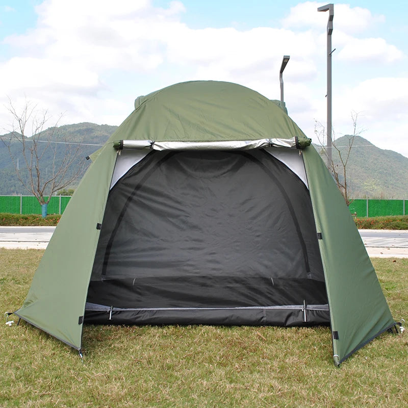 Camping Tent with Rainfly, 2, 3 Person Tent, Set up in 10 Mins, Weatherproof Tent for Camping, Festivals, Backyard, 2 Layers