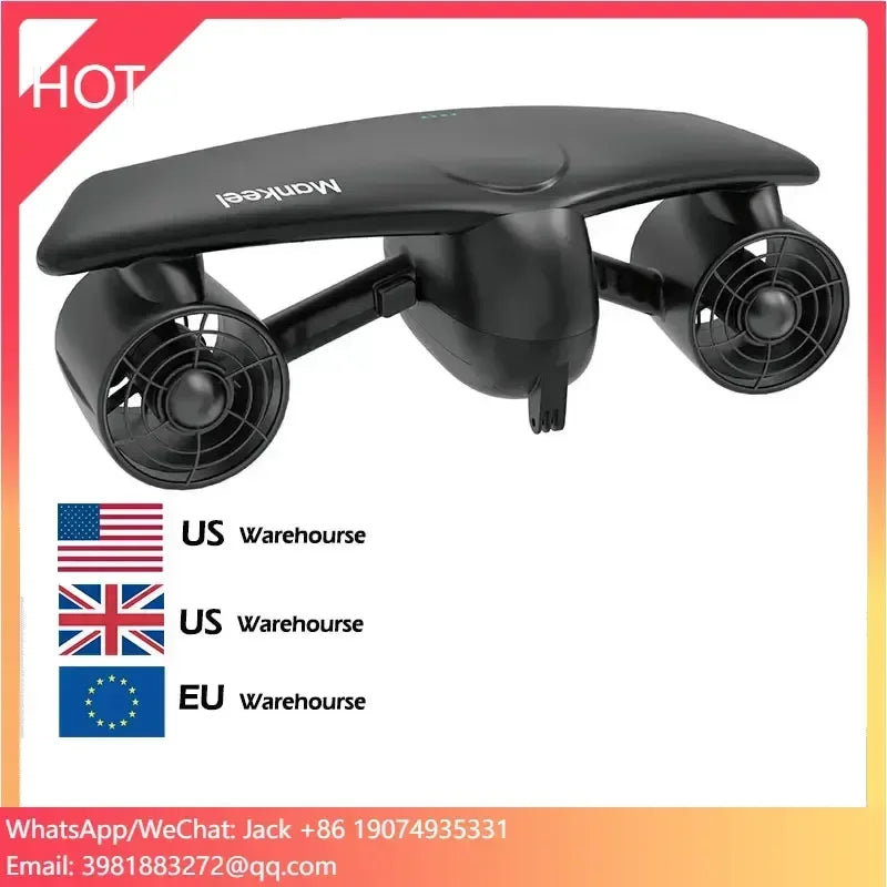 W7 Fast Subacqueo Electric Da 300W 500W Sublue Jet Underwater Scooter Msds Approved Acqua Seascooter Sea Underwater Scooter