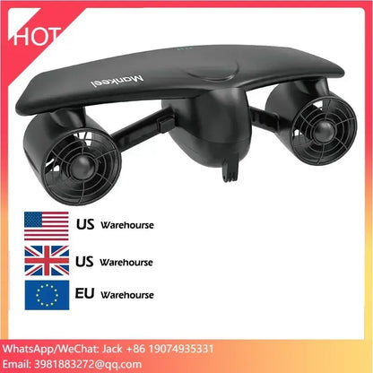 W7 Fast Subacqueo Electric Da 300W 500W Sublue Jet Underwater Scooter Msds Approved Acqua Seascooter Sea Underwater Scooter