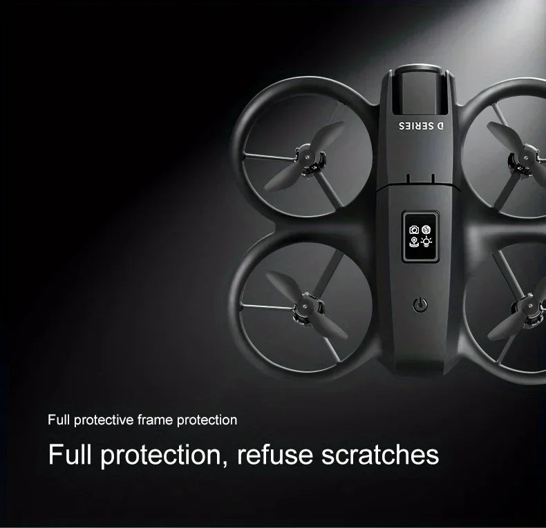 New D16 Drone HD Dual Camera Propeller Safety Design Optical Stream Positioning Three Sides Obstacle Avoidance VS DJI