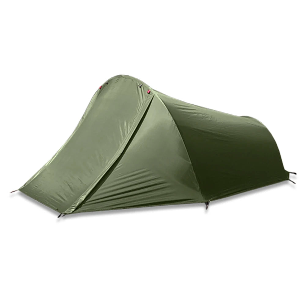 Camping Tent 2 Person Outdoor Tent For Camping Biking Hiking Muntaineering Beach Water Resistant 210D Oxford Material