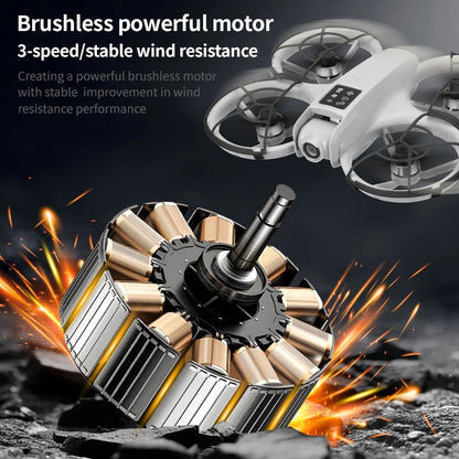 RC Dron with Glasses WIFI FPV H36 Drone Wide Angle HD 4K Camera Height Hold RC Foldable Quadcopter Dron Helicopter Toys Gifts