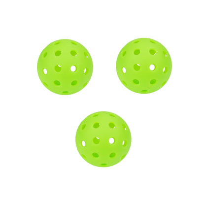 3/6/12pcs Indoor Pickleball Balls 26 Holes Colorful and Durable Pickleballs 72mm Training Ball Practice Competition Pickleball