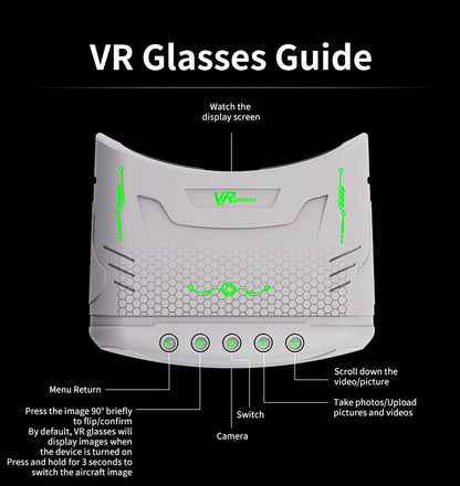 Lenovo Drone With Optical Flow Hovering 4k Hd VR Glasses Intelligent Remote Control Professional Camera Folding Flight Toy Gift