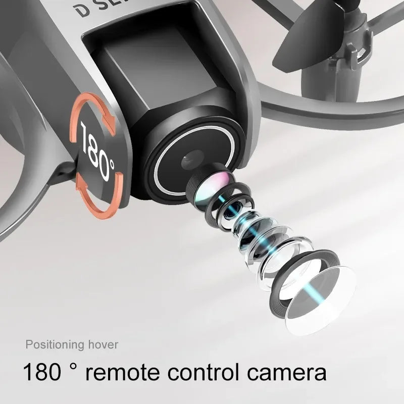 New D16 Drone HD Dual Camera Propeller Safety Design Optical Stream Positioning Three Sides Obstacle Avoidance VS DJI