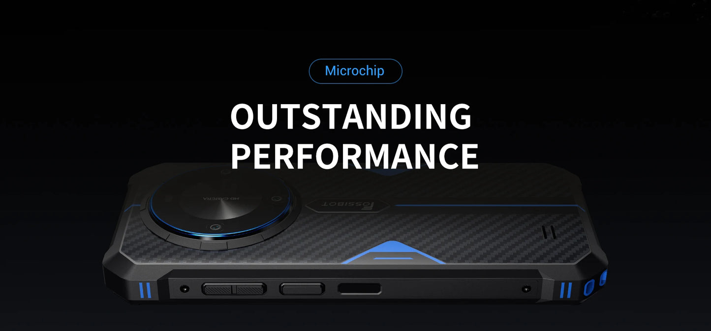 [World Premeire]FOSSiBOT F105 Rugged Smartphone Android 14 OS 10300mAh 12+64GB Mobile Phone 20 MP Camera 6.745" HD+ IPS Phone