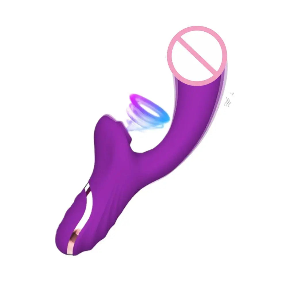 Adult Toys Female Pleasure Roller Vibrator Hollow Beads Suction Paddle Function Silicone Waterproof Body Safe Intimate Toys