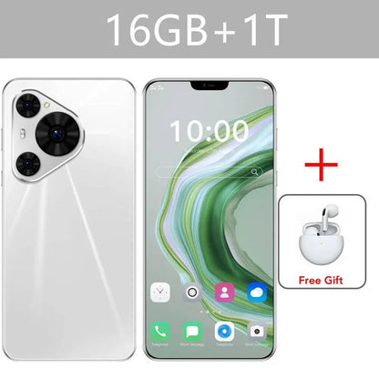 New 2025 HOT P70 Ultra 7.0inch HD Facial Recognition Function Global Edition Original Smart Dual Card 6800Mah Battery