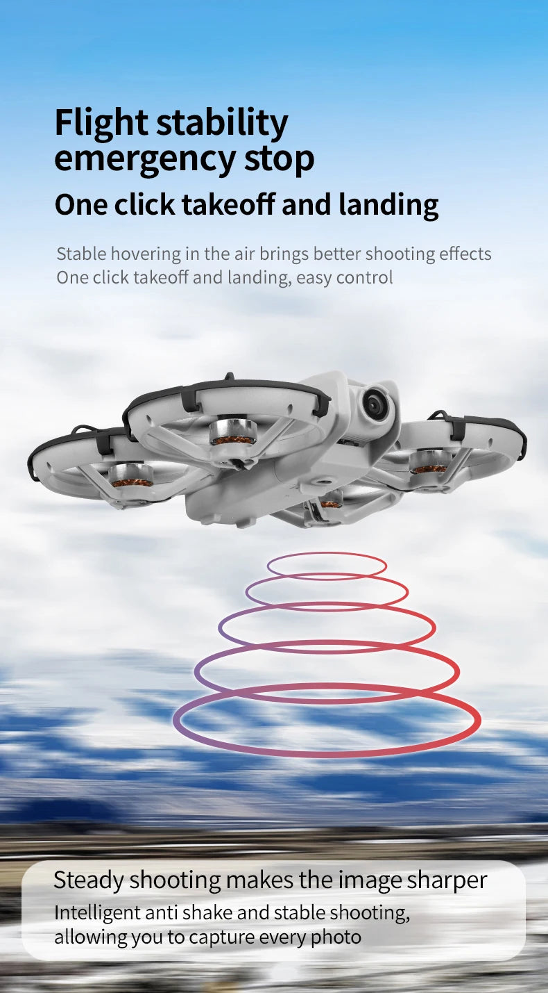 RC Dron with Glasses WIFI FPV H36 Drone Wide Angle HD 4K Camera Height Hold RC Foldable Quadcopter Dron Helicopter Toys Gifts