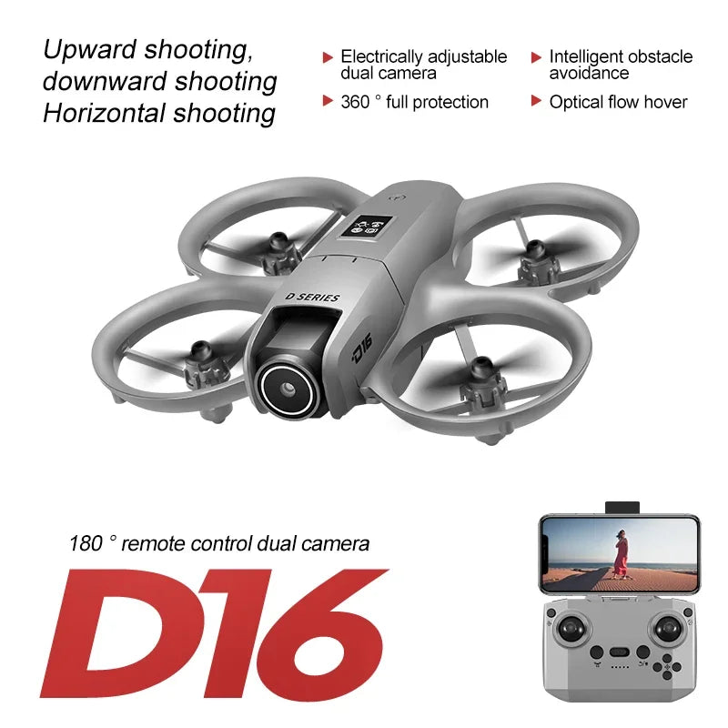 Xiaomi D16 Drone 8K Aerial GPS Avoidance Bushless Motor Drone Electric Adjustment HD Profesional Dual-camera Optical Flow