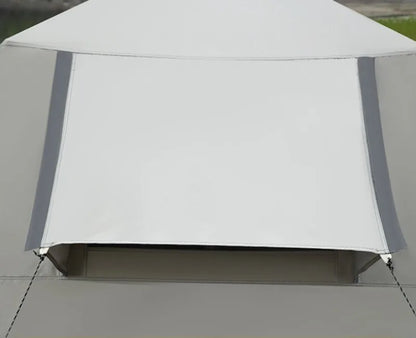 Large Space Sunshade Camping Tent Family Portable Relaxing Rainproof Multi Beach Tents Outdoor Trip Rest Camping Equipment