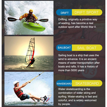 Neoprene Life Jacket Buoyancy Fishing Water Ski Vest Wear-resistant Survival Suit Water Sports Life Jacket For Swimming Fishing