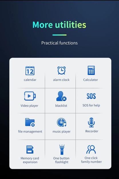 Q8 GSM 2G Rugged Mobile Phone Big Battery Double Flashlight 2.4inch HD Screen Dual Sim Large Button Cheap Cellphone For Elderly