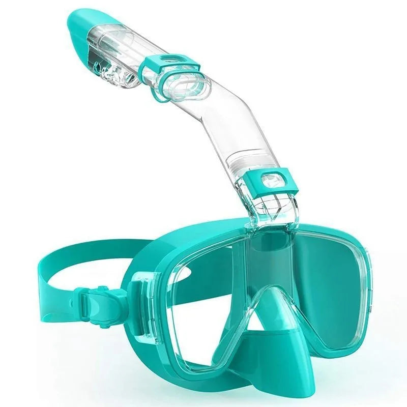 Breathable Diving Mask: Waterproof, Anti-Fog, Full-Dry Snorkel Mask for Adults
