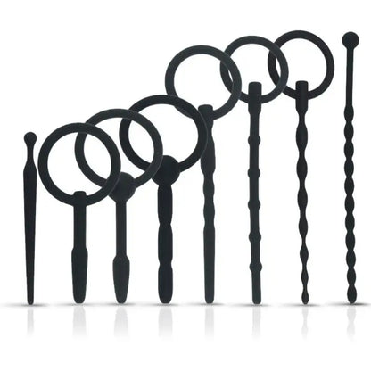 Adult Products Sex Toys For Couple Urethral Plug Beads Butt Plug Silicone Masturbation Inertia Flexible Penis Plug Massager