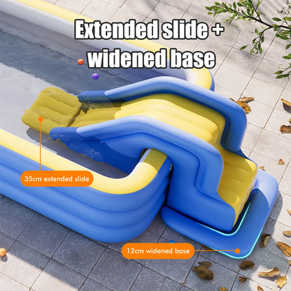 Inflatable Climbing Water Slide Inflatable Water Slide Compact Inflatable Climbing Wall Water Slide Park Outdoor  Fun for Kids