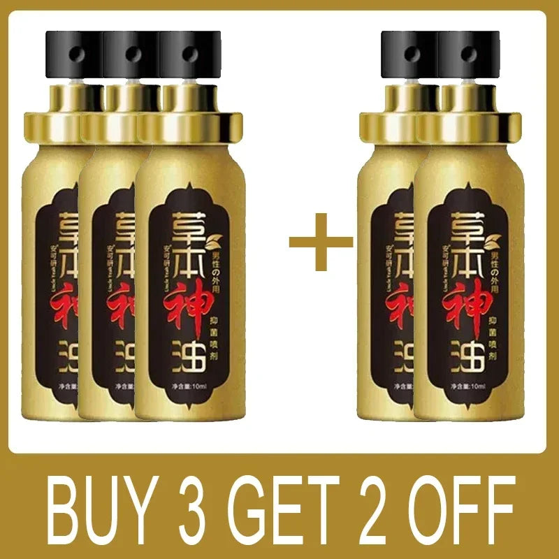 Adult Sex Products. Men's Topical Sprays Are Not Numb