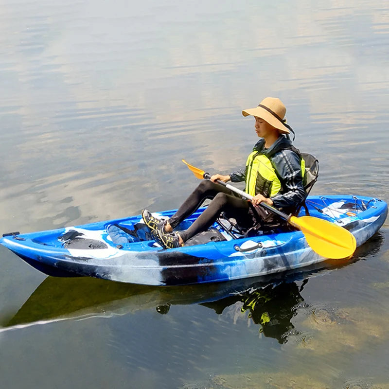 1 Persons Paddle Kayak Sport Fishing Kayak Pedal For Lakes & Rivers