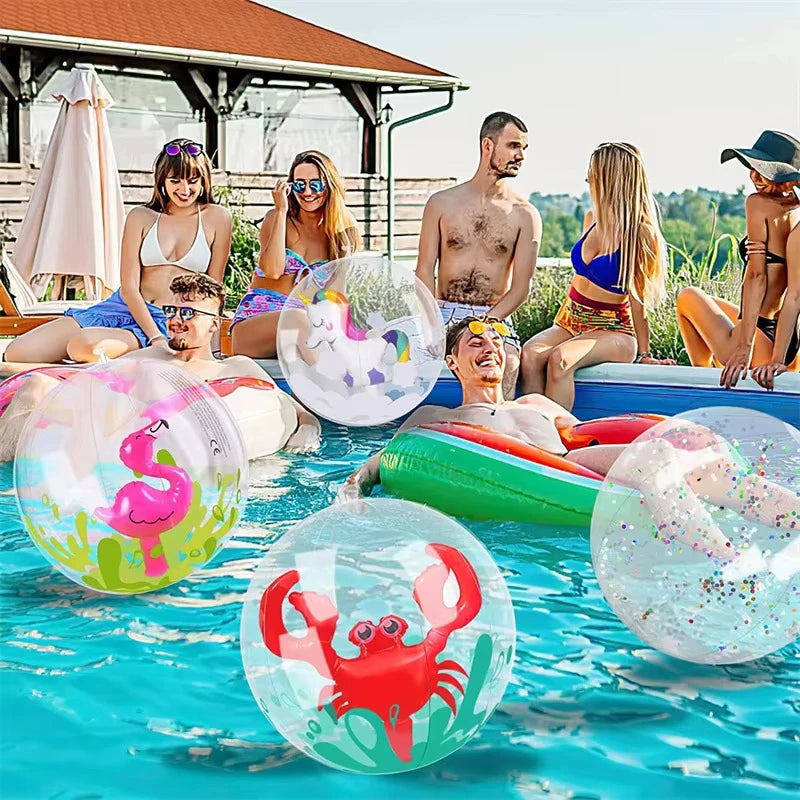 Swimming Pool Inflatable Toys Beach Inflatable Ball Swimming Pool Water Play Inflatable Ball Swimming Tube Amusement Supplies