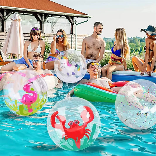 Swimming Pool Inflatable Toys Beach Inflatable Ball Swimming Pool Water Play Inflatable Ball Swimming Tube Amusement Supplies